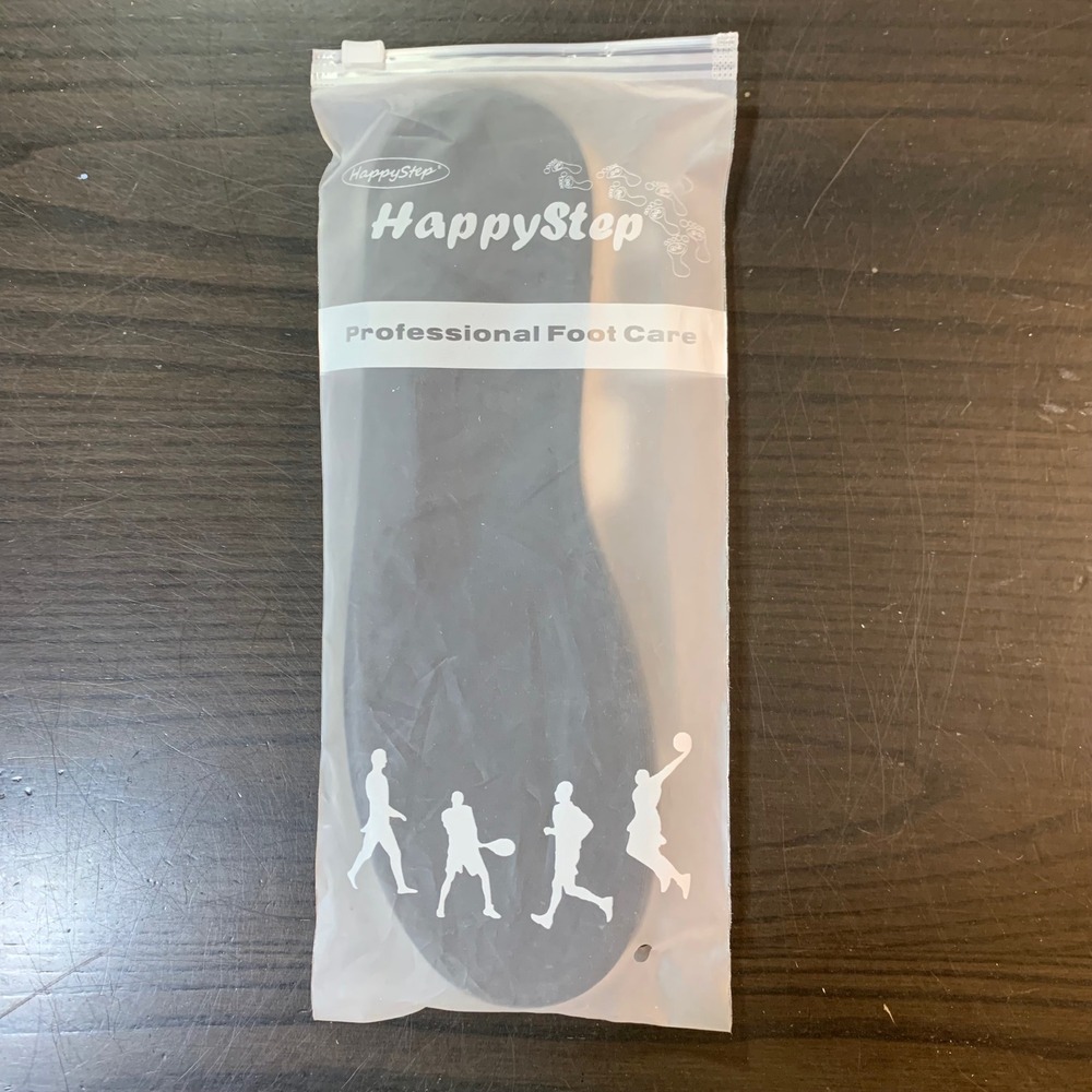 HappyStep Professional Foot Care Shoe Insoles Women Size 10 White B07BN2NNPQ New